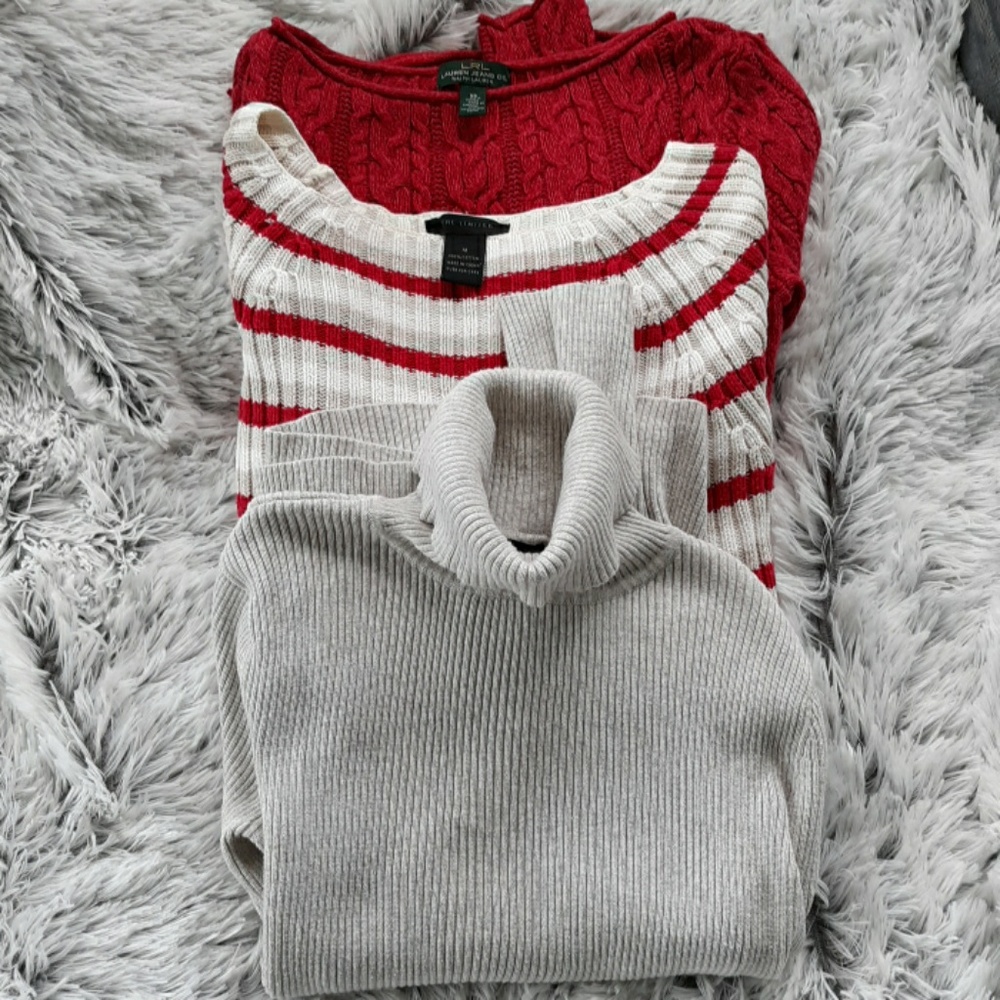 Sweater bundle of 3